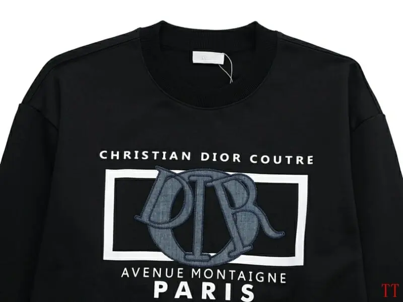 christian dior sweatshirt manches longues pour unisexe s_12642a62